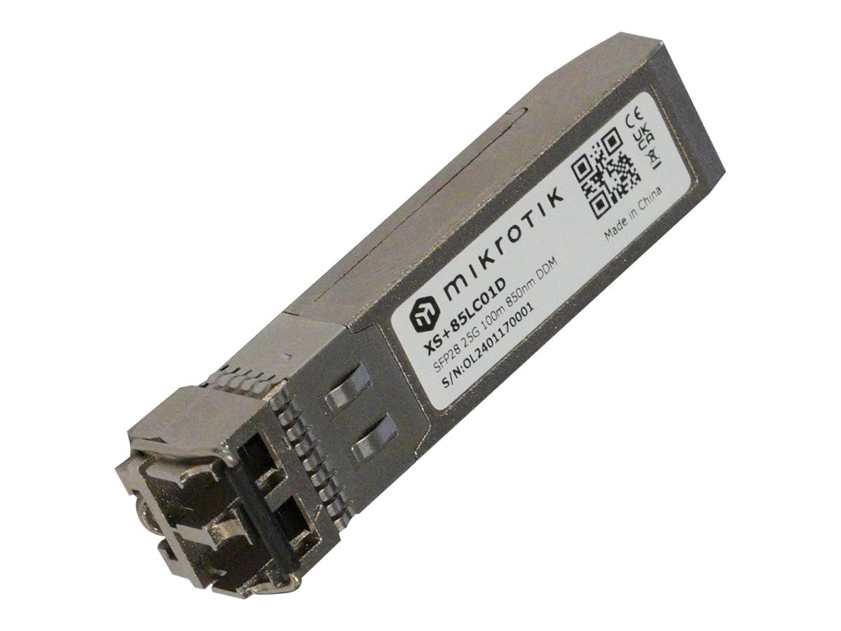 MikroTik SFP28 Module 10/25G Multi Mode 100m 850nm XS+85LC01D