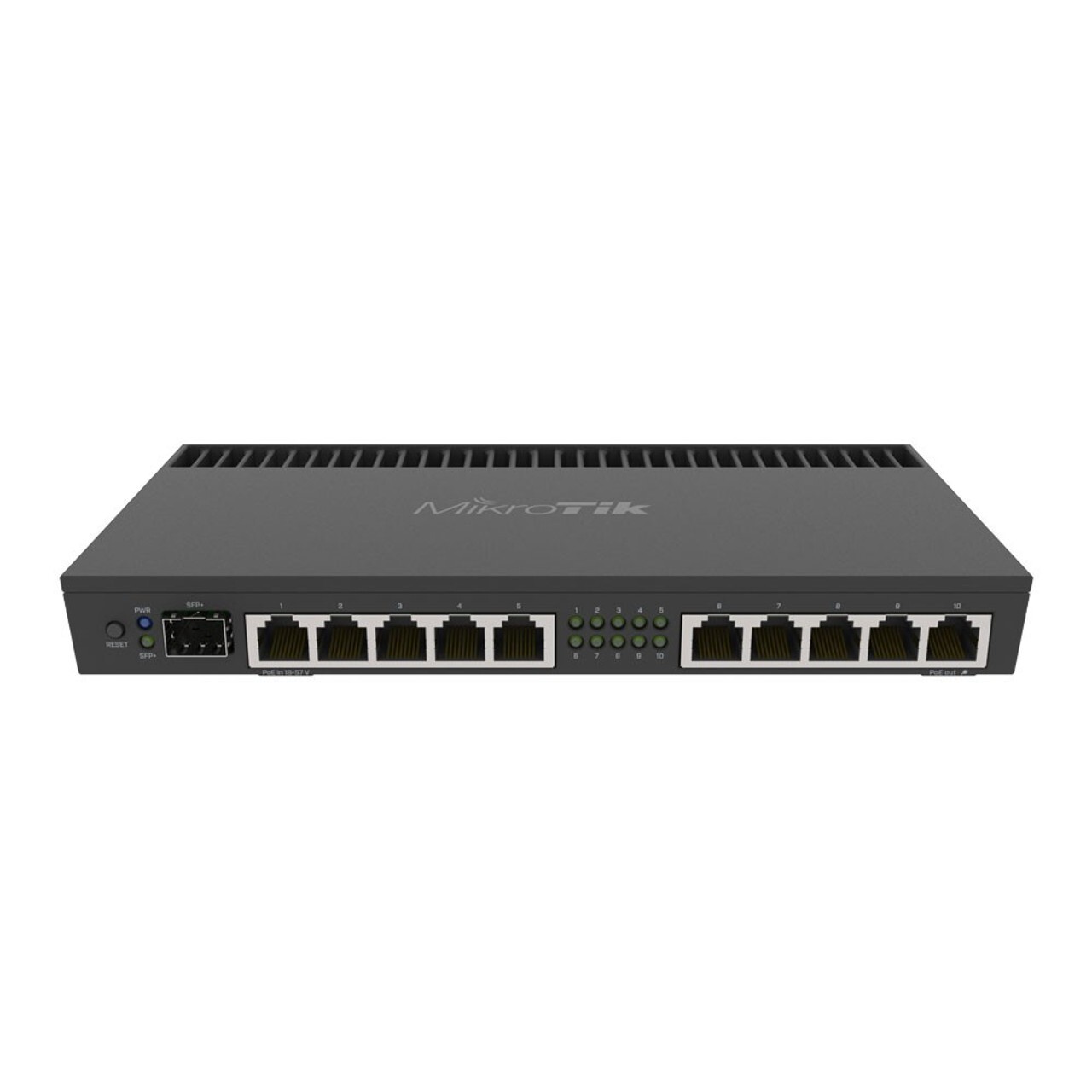 Mikrotik RB4011iGS+RM 10 port router quad-core 1.4Ghz CPU 1x SFP+ 10Gbps RB4011