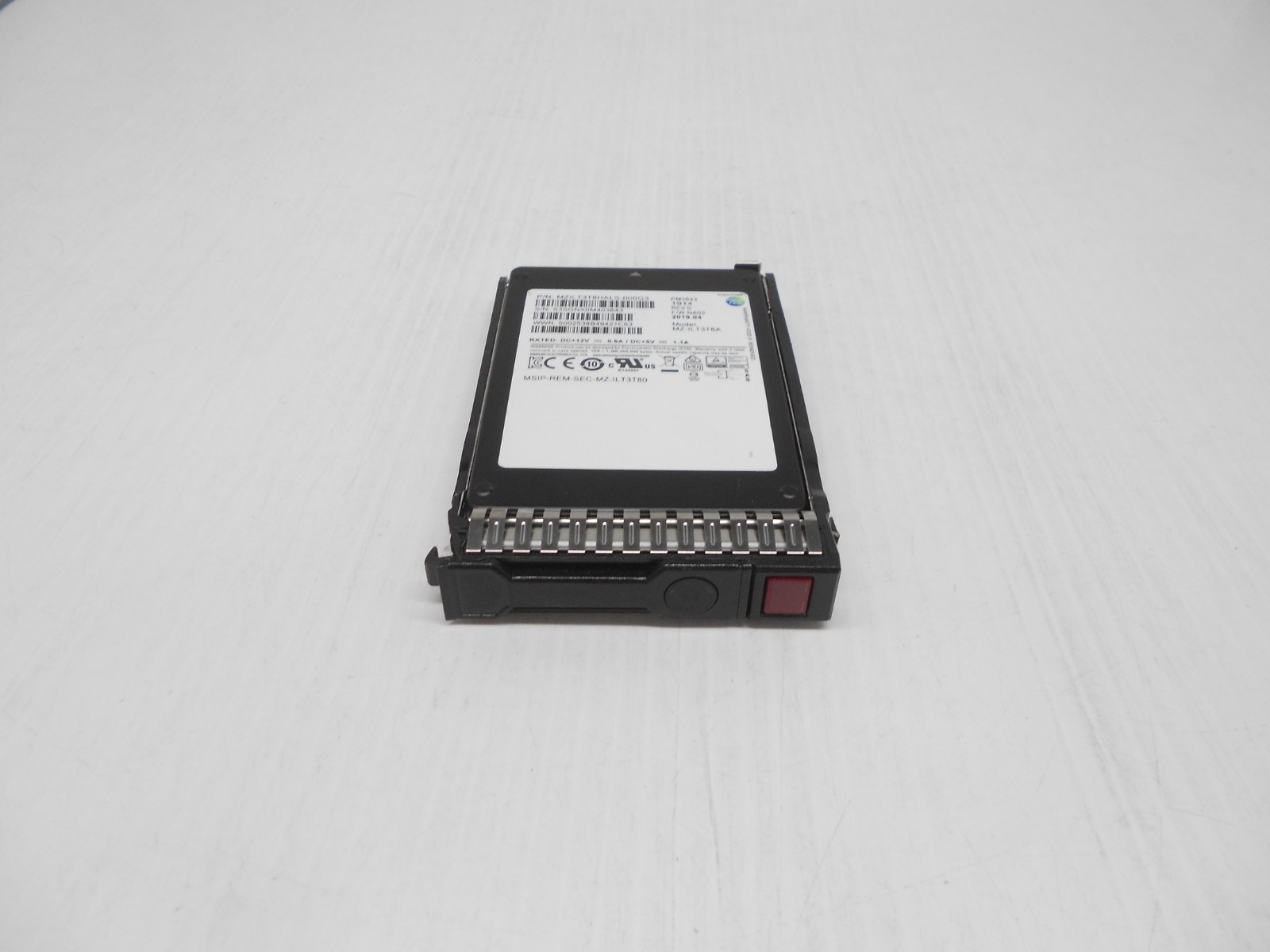 3.84TB SSD SAS 2.5″ 12G Hard Drive for HP Server DL360 DL380 Gen9 G8 G9 G10 HPE
