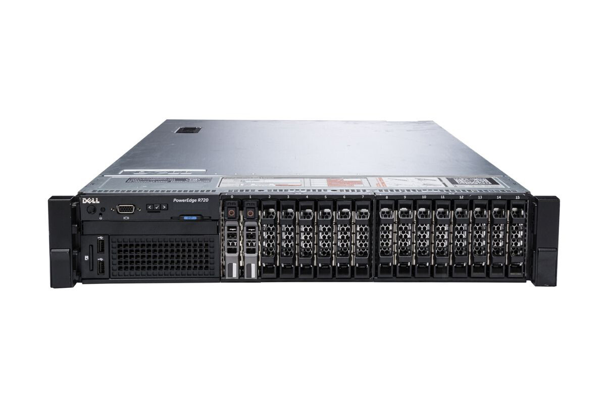 Dell PowerEdge R720 2x 10C E5-2660v2 2.20GHz 32GB Ram 2x 600GB 10K HDD 2U Server