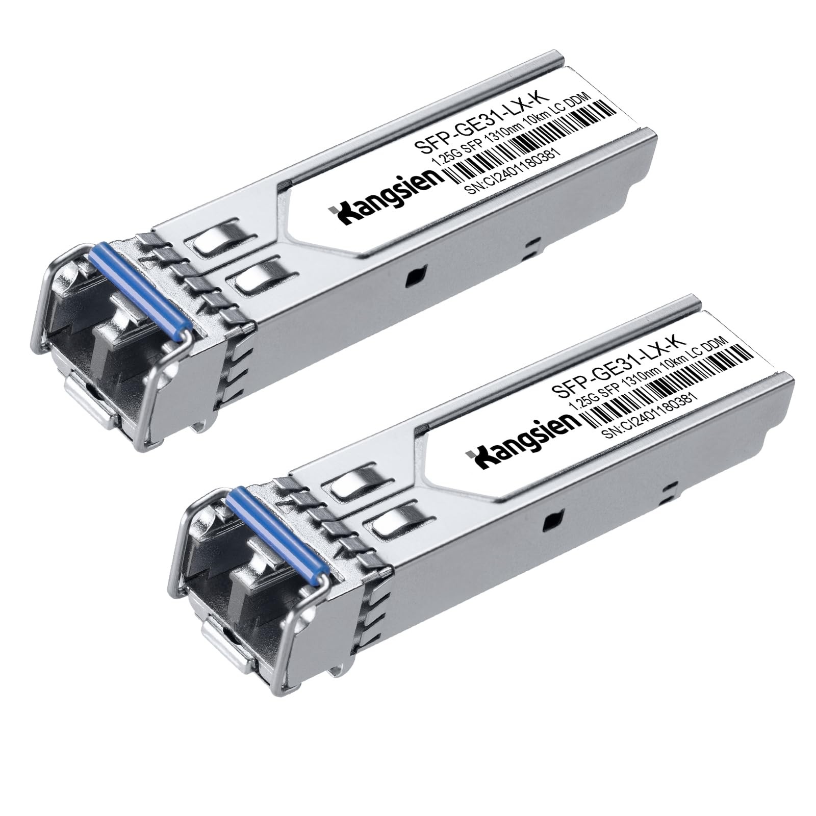 1.25G SFP LC Module 1000Base-LX,1310nm SMF Single Mode Fiber Optic Module, up…