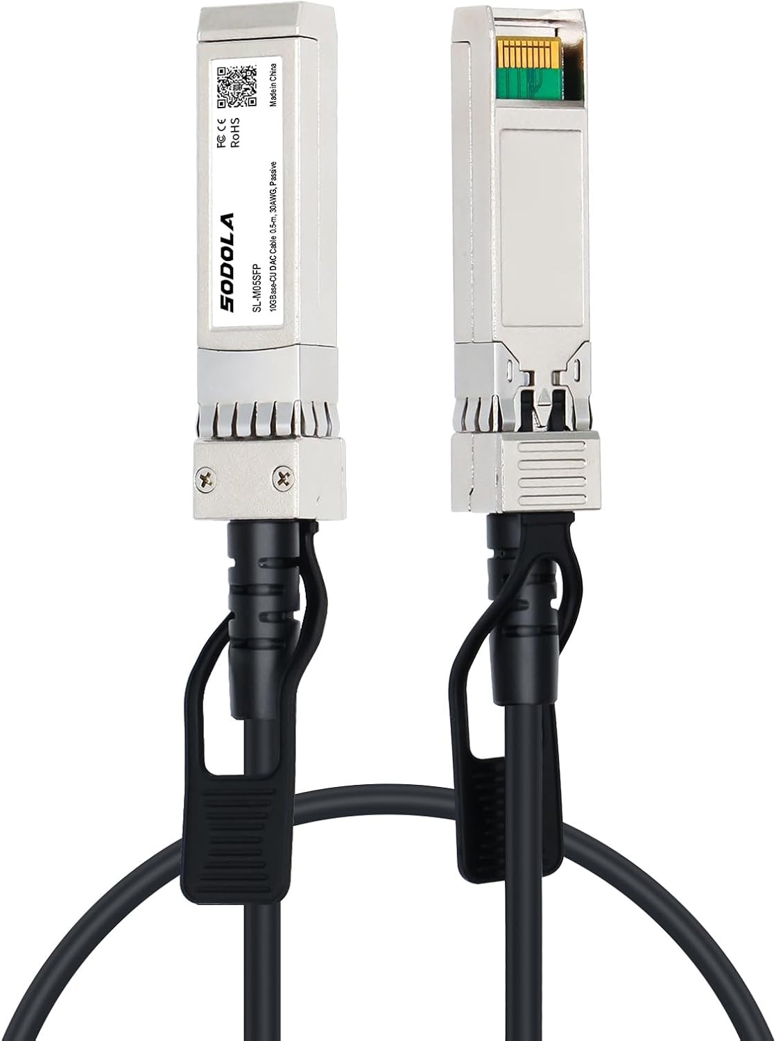 10G SFP+ DAC Cable, 0.5m Compatible Cisco Mikrotik