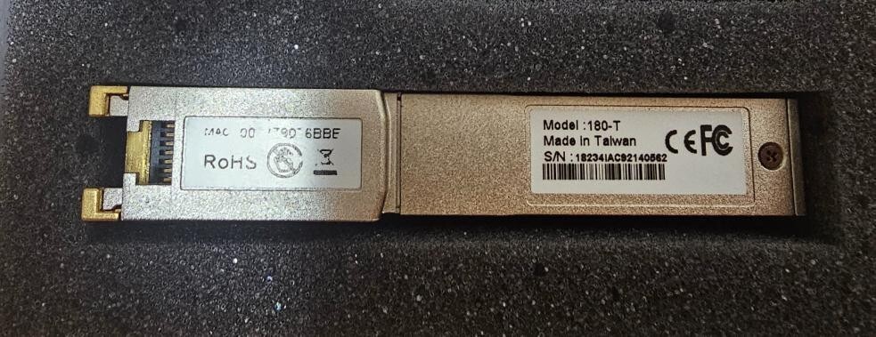 Mikrotik VDSL SFP 180,-T