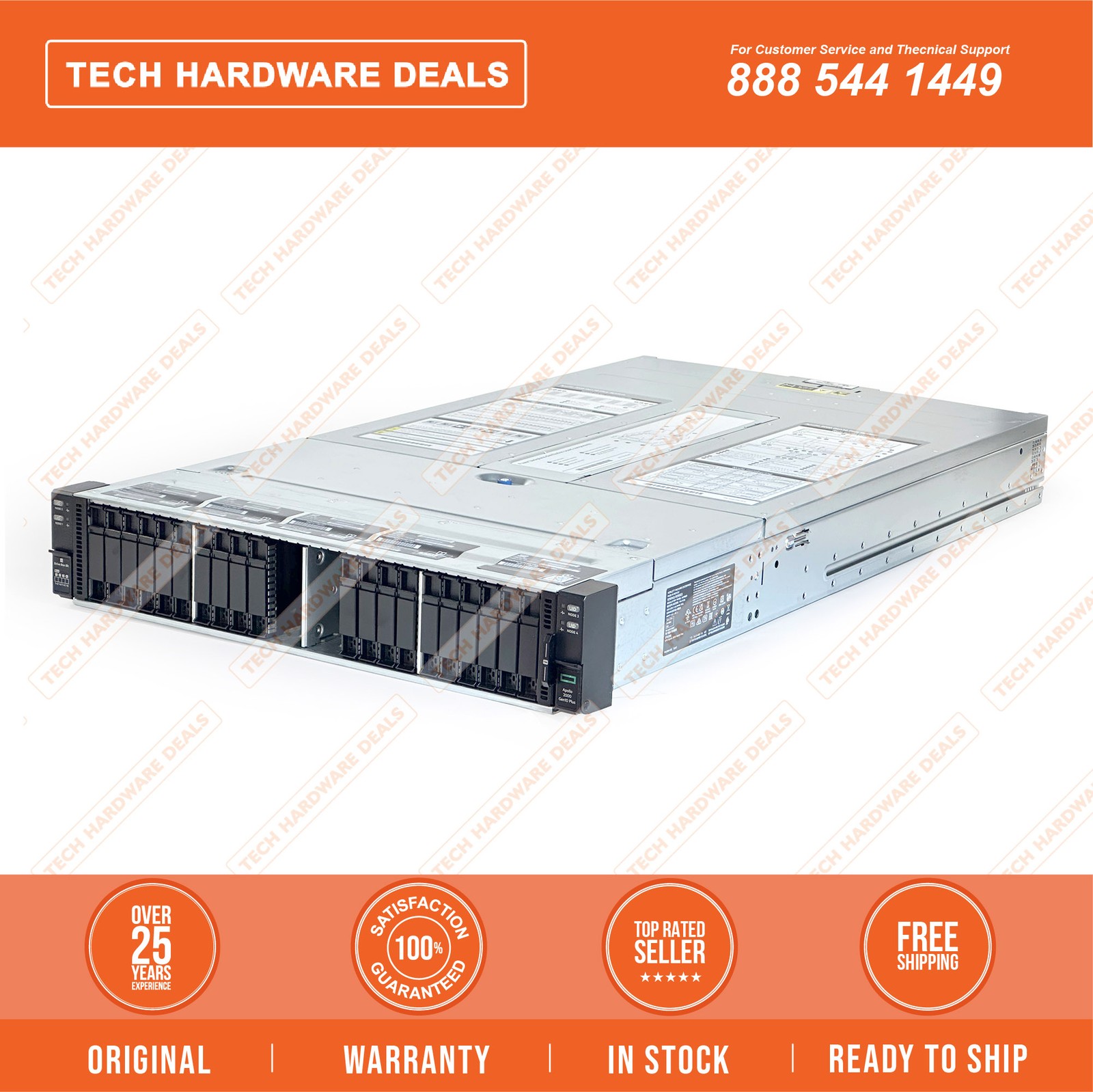 P26196-002    HPE Apollo N2600 Gen10 Plus SFF CTO Chassis
