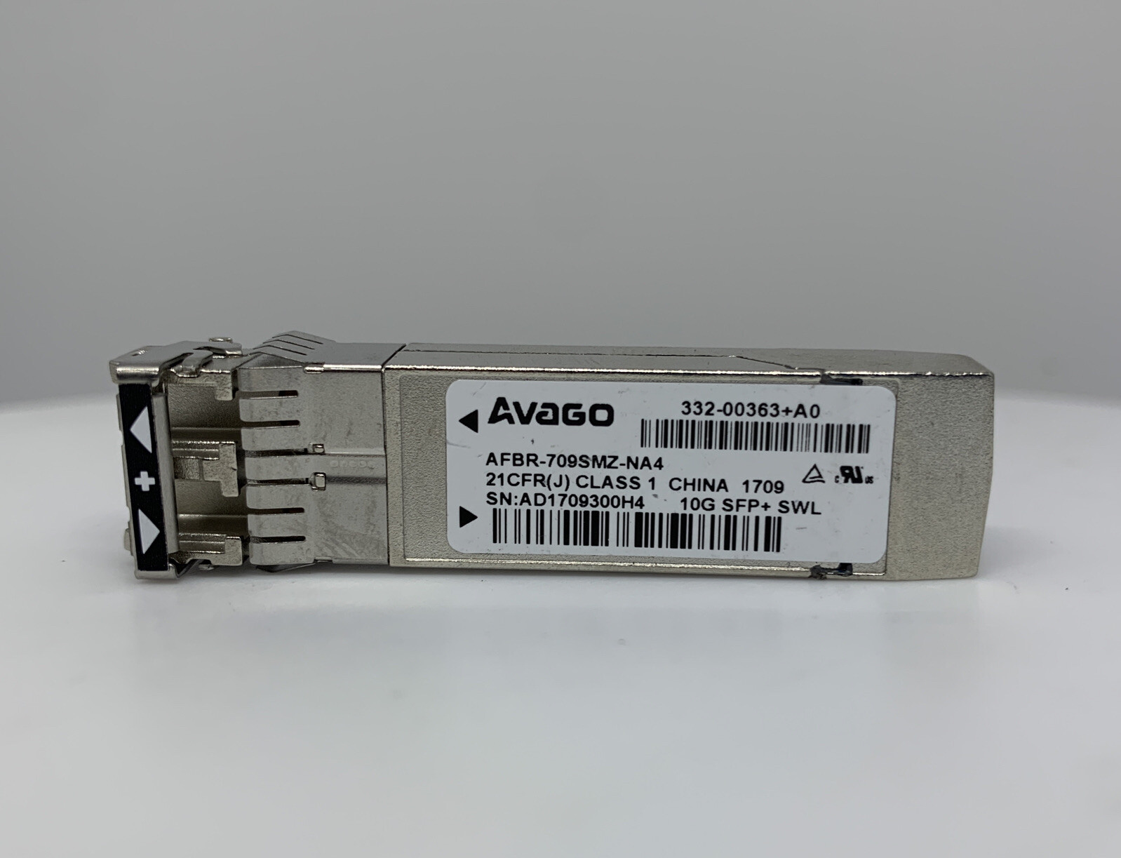 Avago AFBR-709SMZ-NA4 Optical SFP Transceiver 10G SFP+ SWL   332-00363+A0