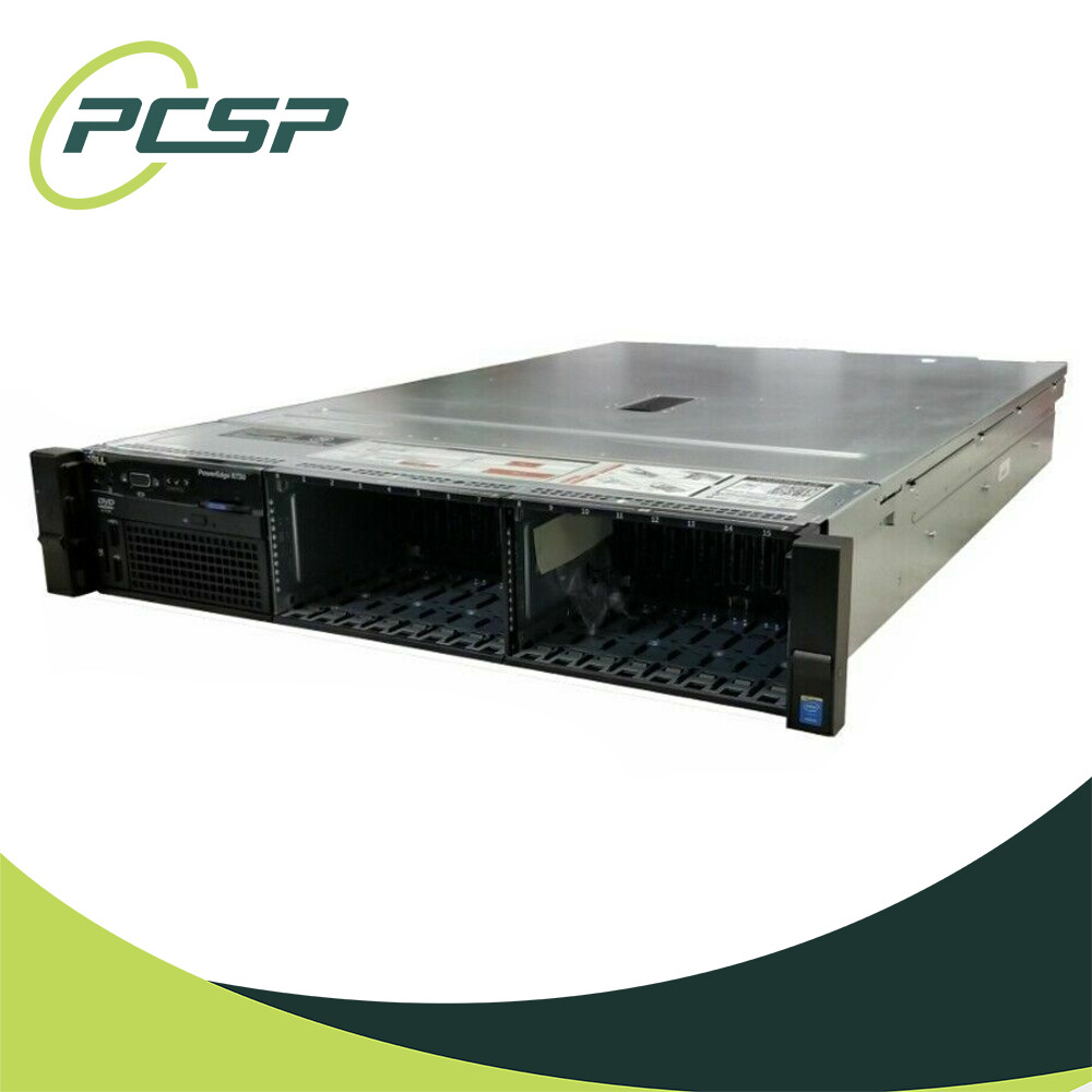 DELL PowerEdge R730 16SFF Server 2x E5-2690v4 2.6GHz =28 Cores 128GB H730 4xRJ45