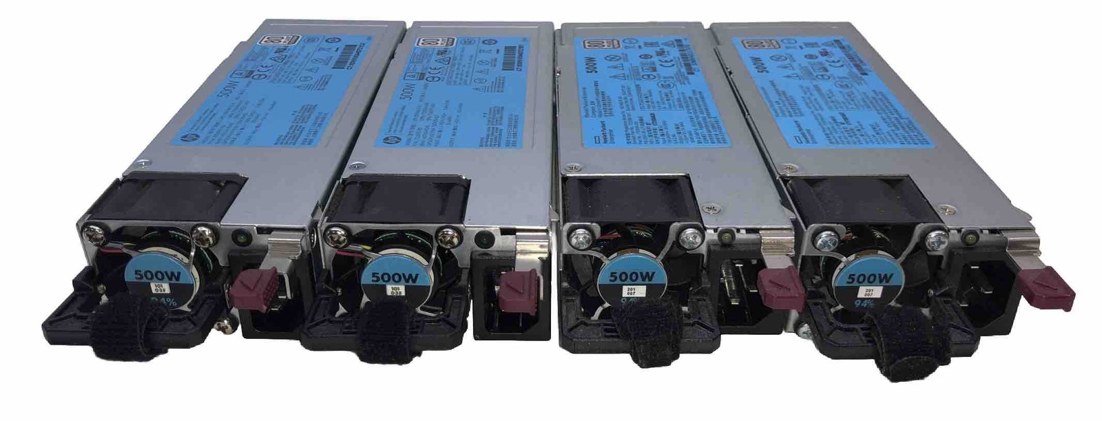 Lot of 4 | HP ProLiant 500W Hot-Swap Server Power Supply | Generic PN 723594-001
