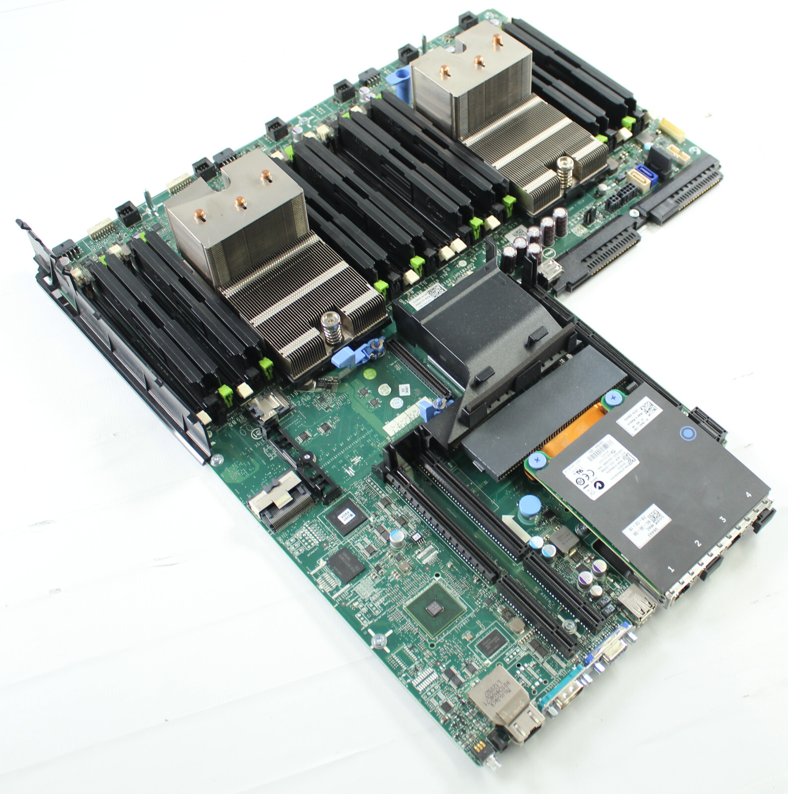 DELL POWEREDGE R720 MOTHERBOARD VRCY5 -NO CPUS W/ 98493 CARD