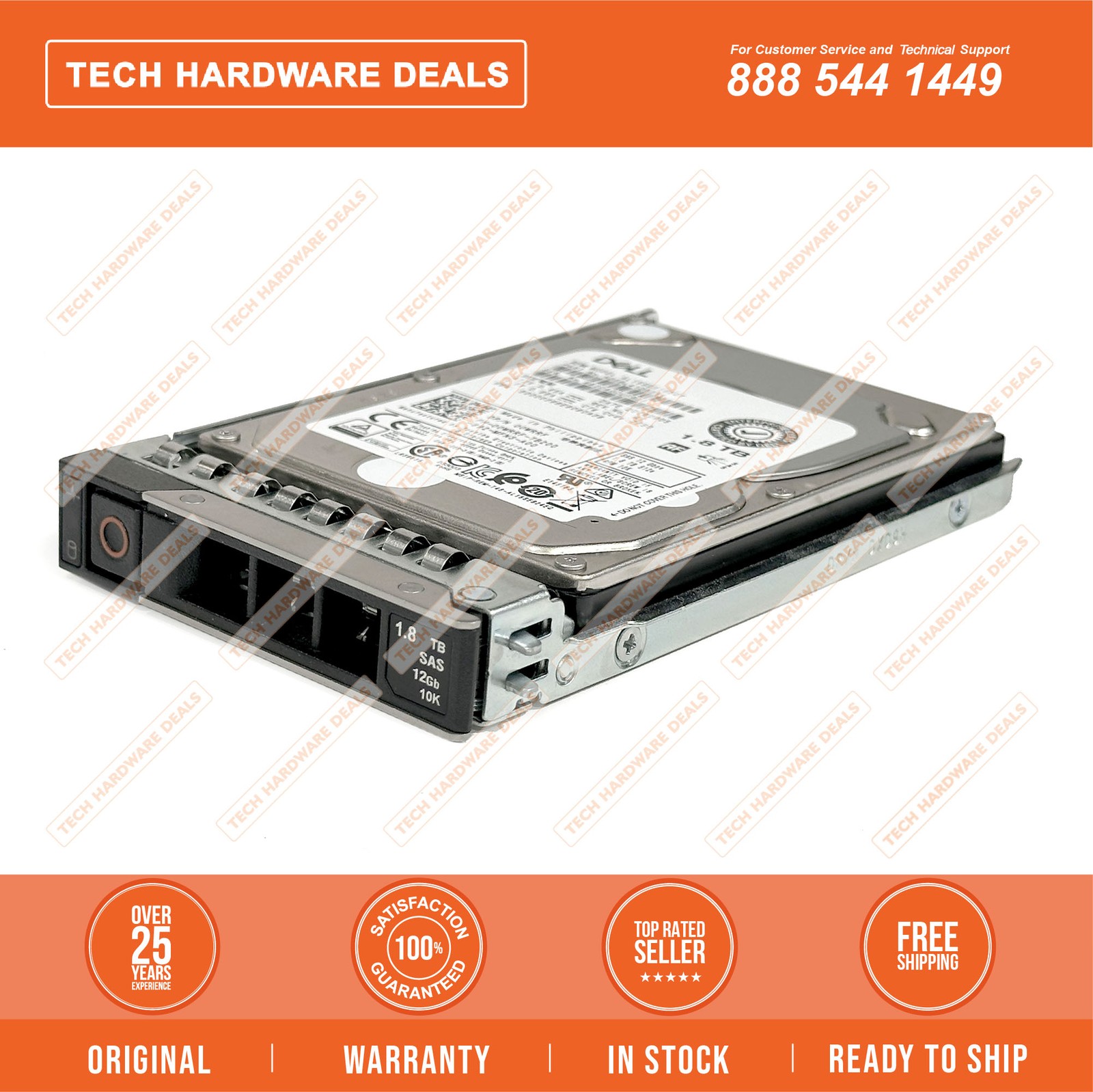 00WRRF    Dell G14-G16 1.8TB 12G 10K 2.5 512e HDD w/DXD9H