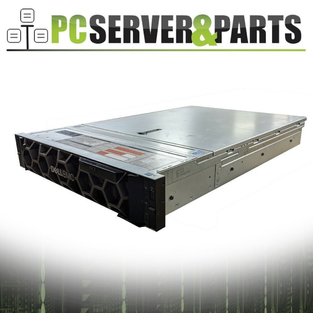 Dell PowerEdge R740 8B SFF Server 40-Cores 2X 2.40GHz Gold 6148 256GB RAM H730p