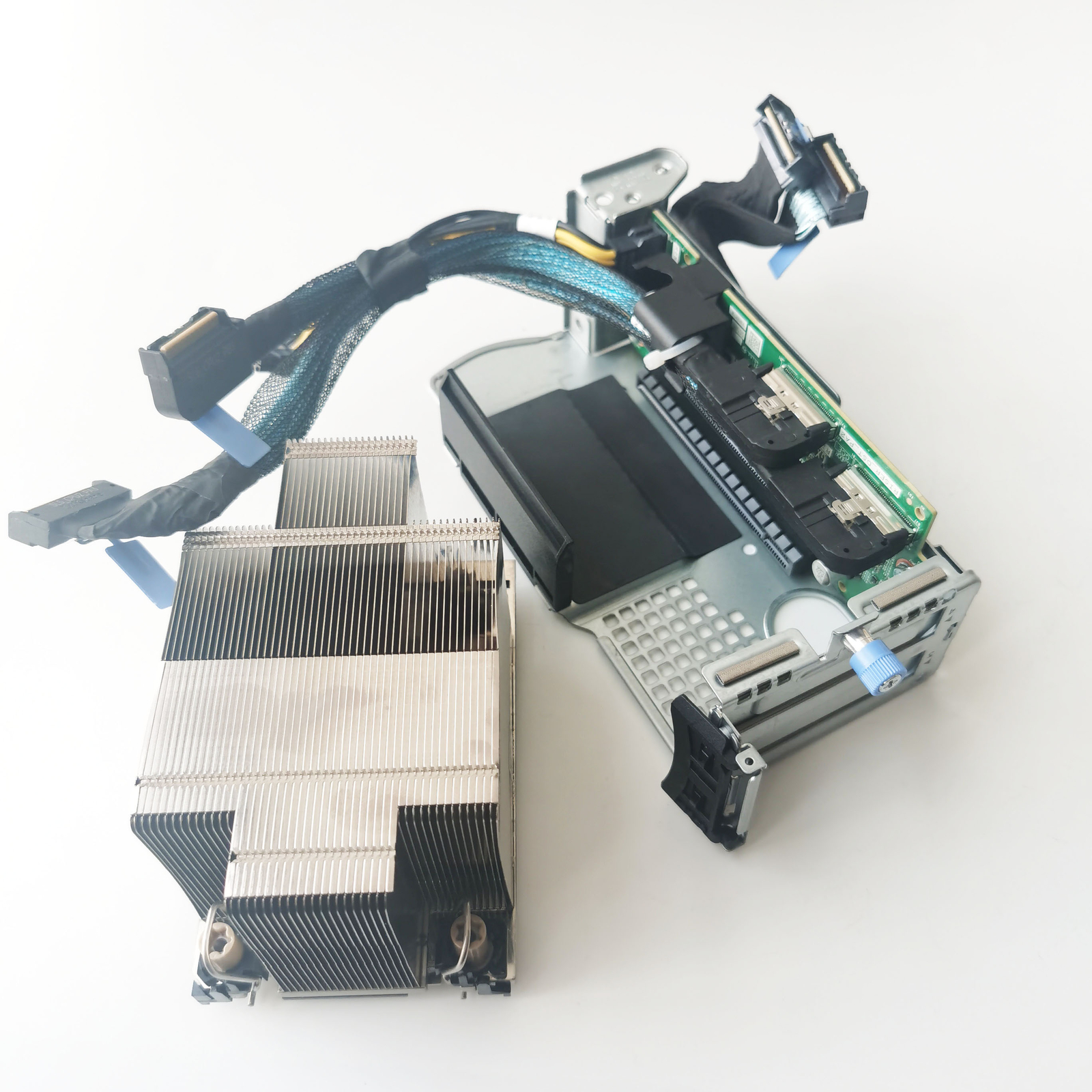 For Dell PowerEdge R750xs Dual CPU Upgrade Expansion Card with Radiator 8341J US