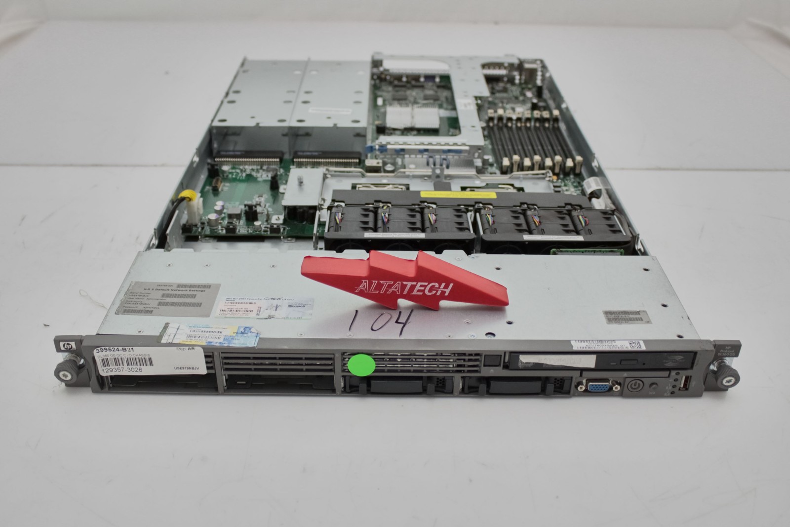 HP 399524-B21 PROLIANT DL360 G5 QC SERVER CTO CHASSIS – CONFIGURE TO ORDER
