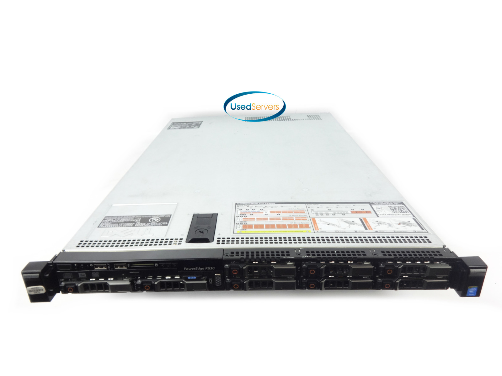 Dell R630 8SFF 128GB 2xE5-2670v3 2.3GHZ=24Cores 8xHD Tray H730P