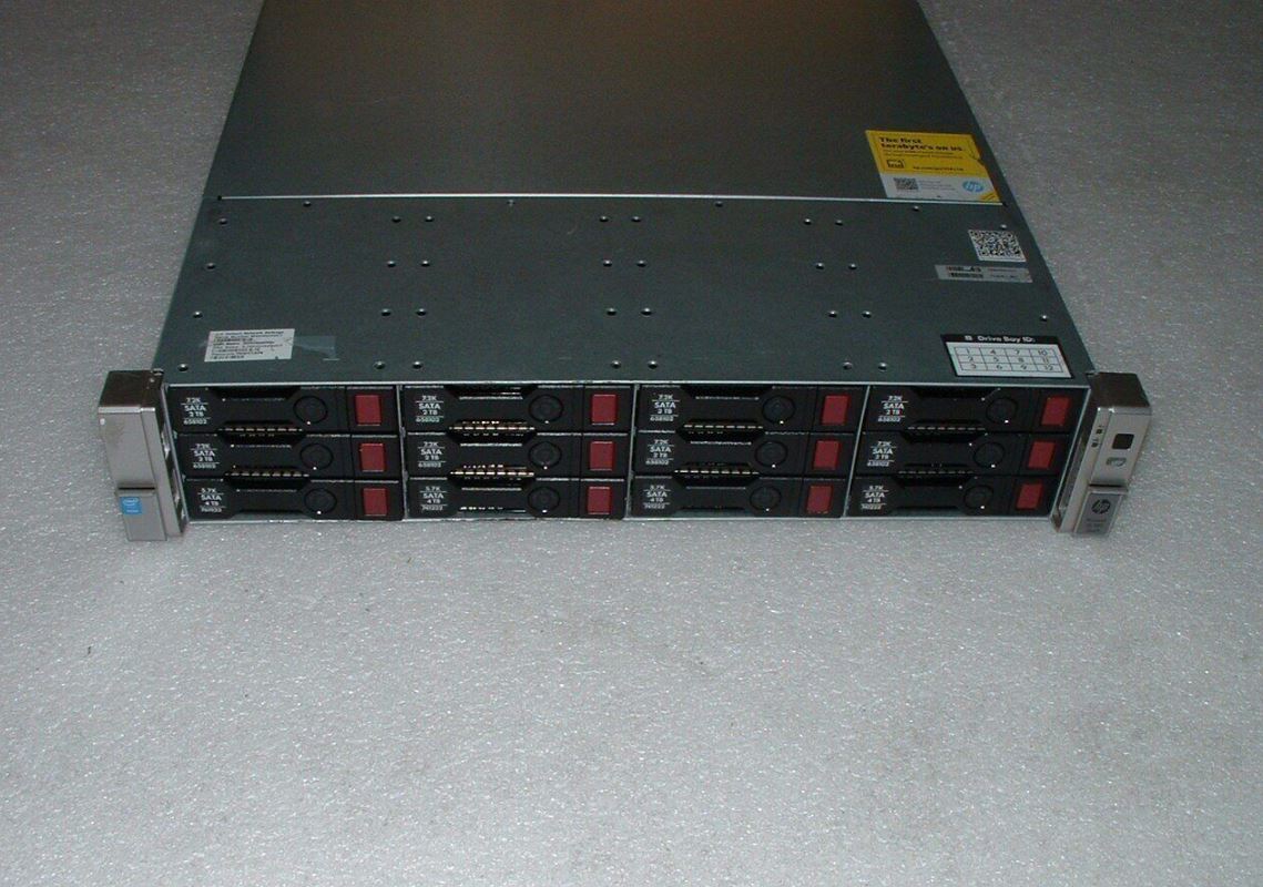 HP ProLiant DL380 G9 3.5 2x E5-2667 v4 3.2Ghz 16-Core 256gb P440 12xTray 2x800w