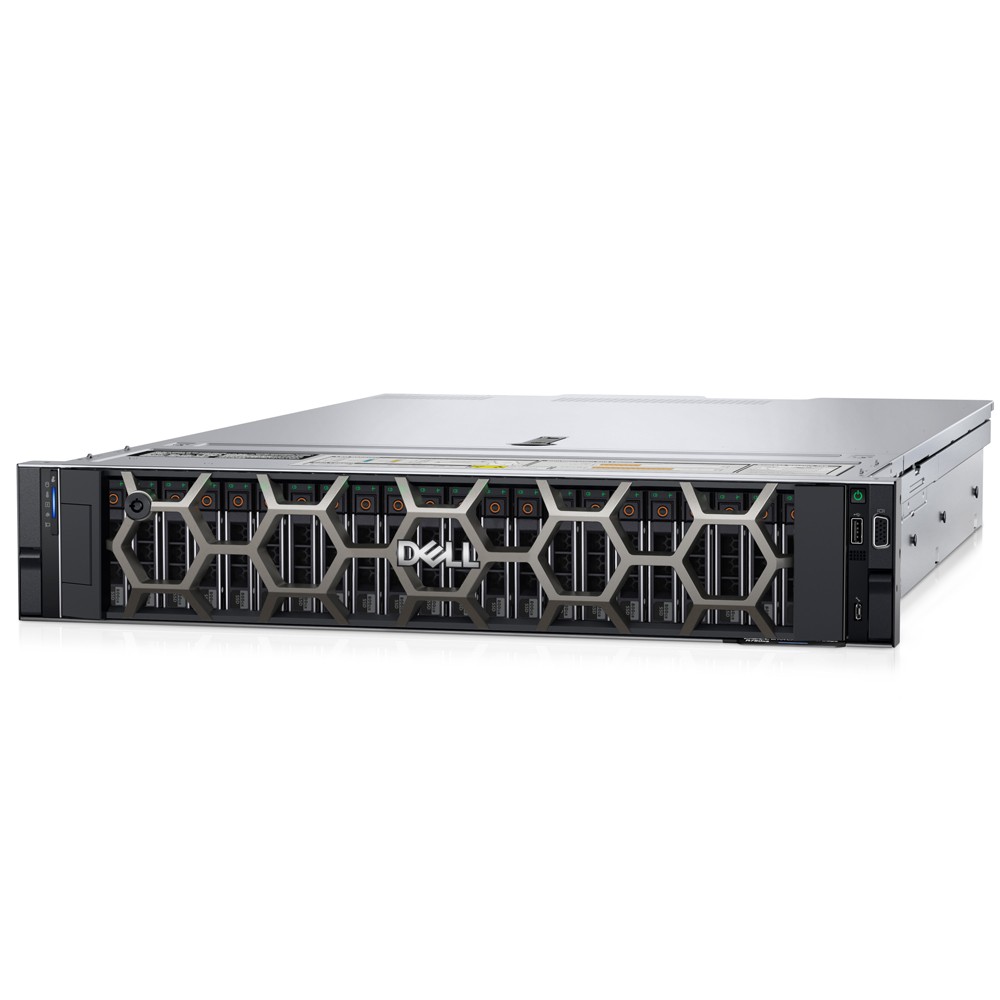 Dell R750 Server 2x Silver 4310 12C 1TB 16x 3.84TB SAS SSD