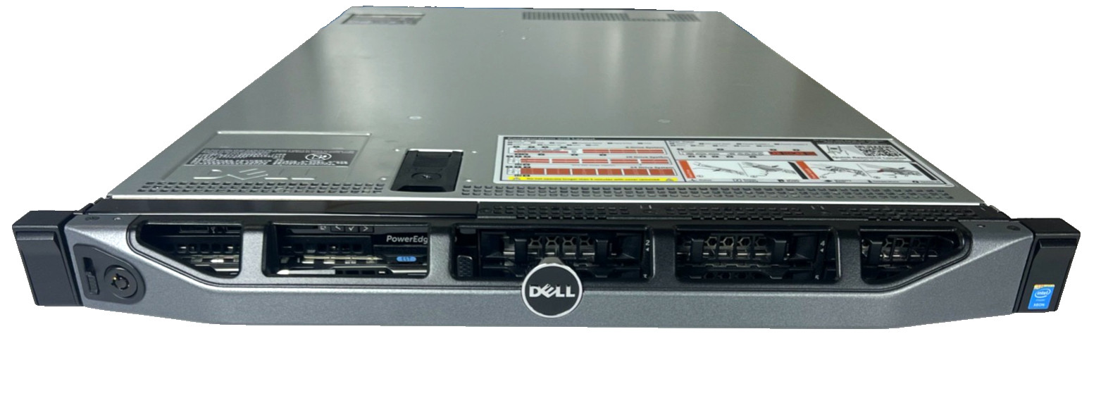 DELL PowerEdge R630 8 Bay SFF 2x E5-2620v3 2.4GHz 64GB H730 2X Disk LPe12000