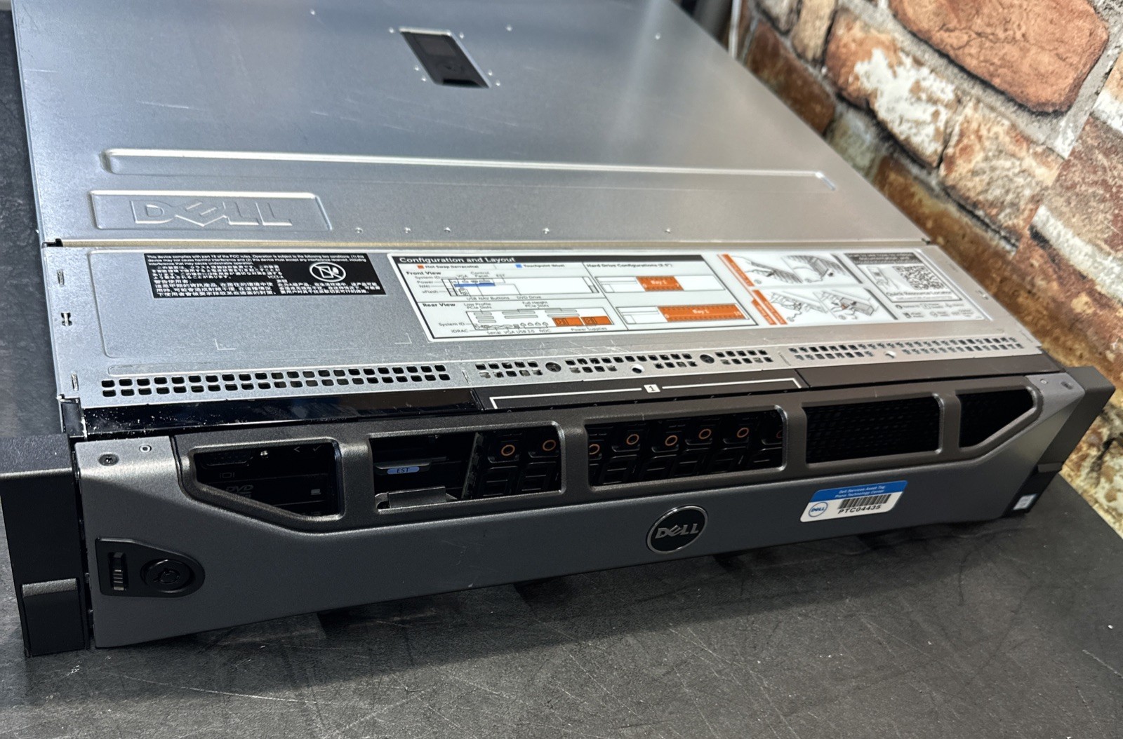 Dell PowerEdge R730 Server 2x E5-2699v4 22-Core 1.90GHz No HDD