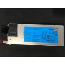 1PC For 720478-B21 754377-001 723594-001 HSTNS-PC40 G9 500W Server Power Supply