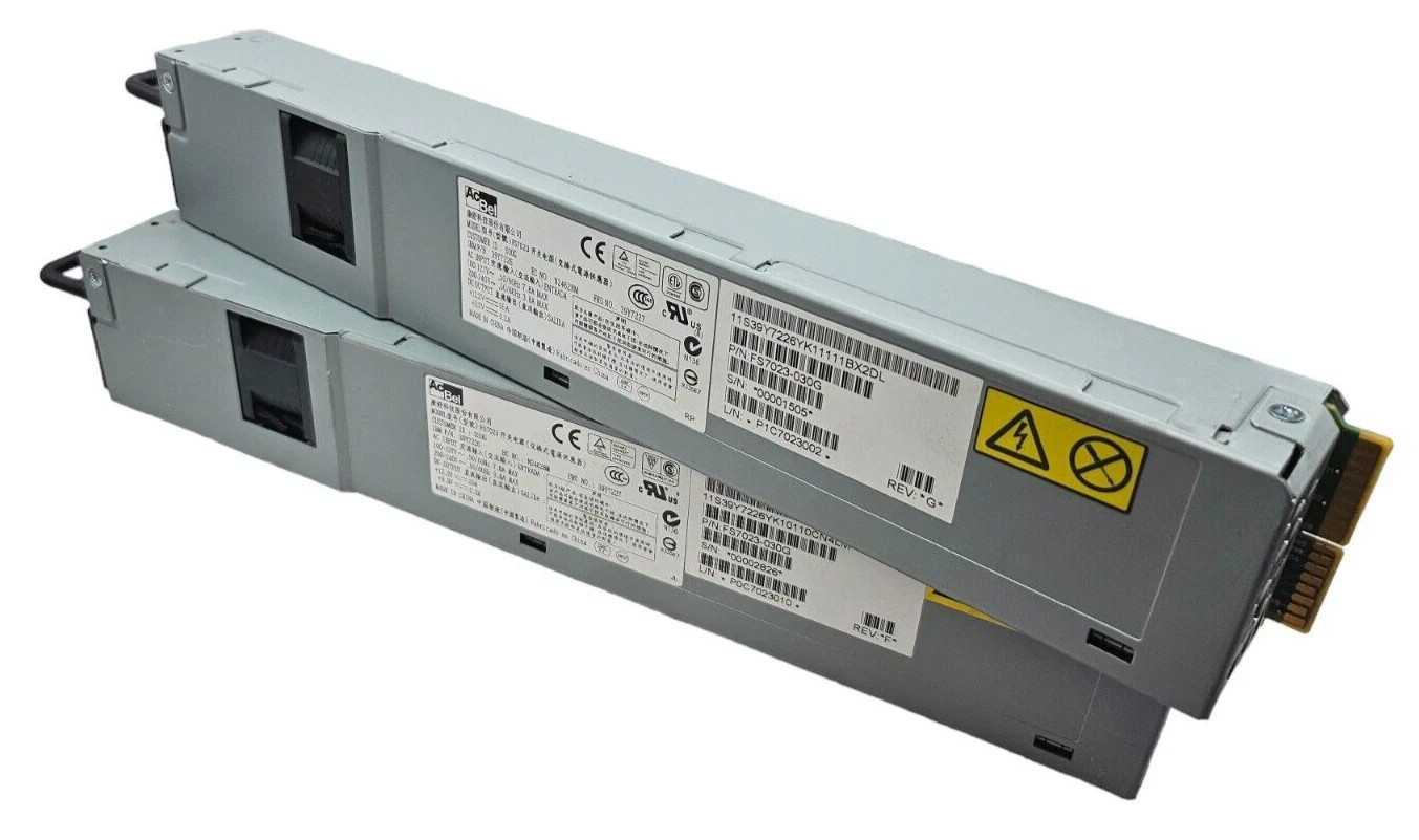 2x AcBel FS7023-030G 675W Server Power Supply Unit IBM 39Y7226 X3550 X3650 M2 M3