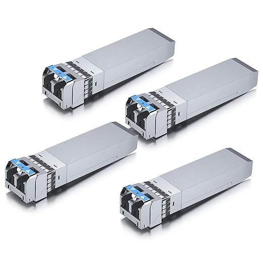 Pack of 3 New 10Gtek 10GBase-LR SFP+ Transceiver, 10G 1310nm SingleMode LC