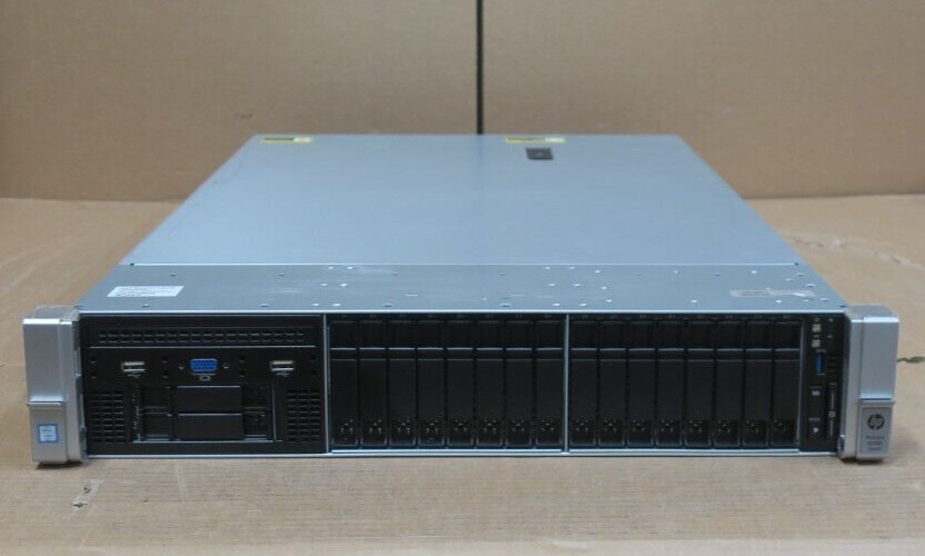 HP ProLiant DL380 Gen9 G9 2x E5-2600v3/4 24-DIMM 18-Bay 2U CTO Server 719064-B21