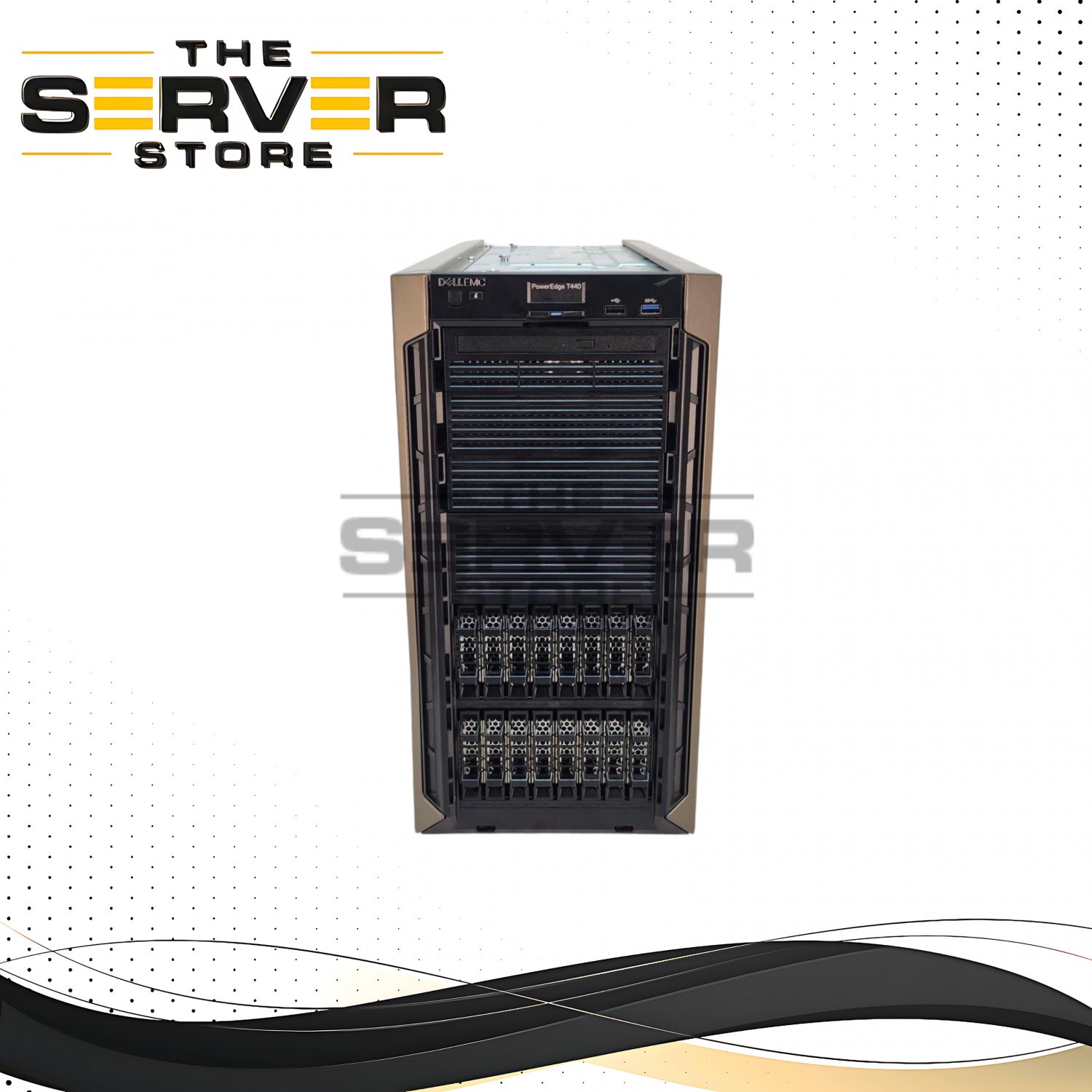 Dell T440 16SFF 2x Xeon Gold 6130 16GB PERC H730p 8x 300GB HDD Tesla M10