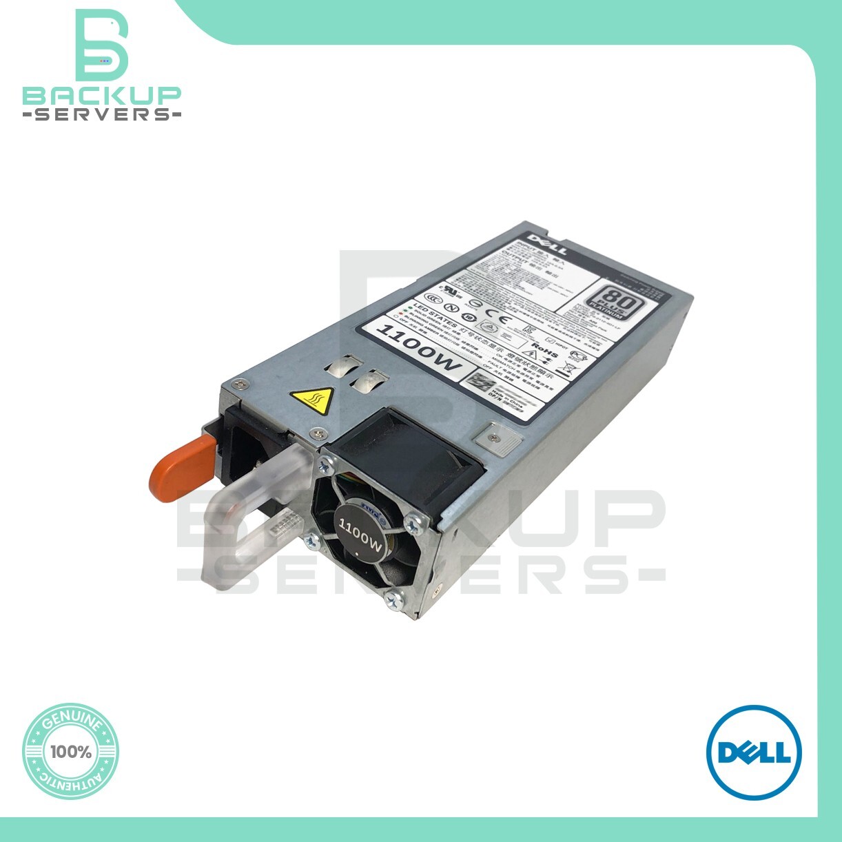 NTCWP Dell PowerEdge R620 100-240V 1100W Hot-Plug Power Supply 0NTCWP