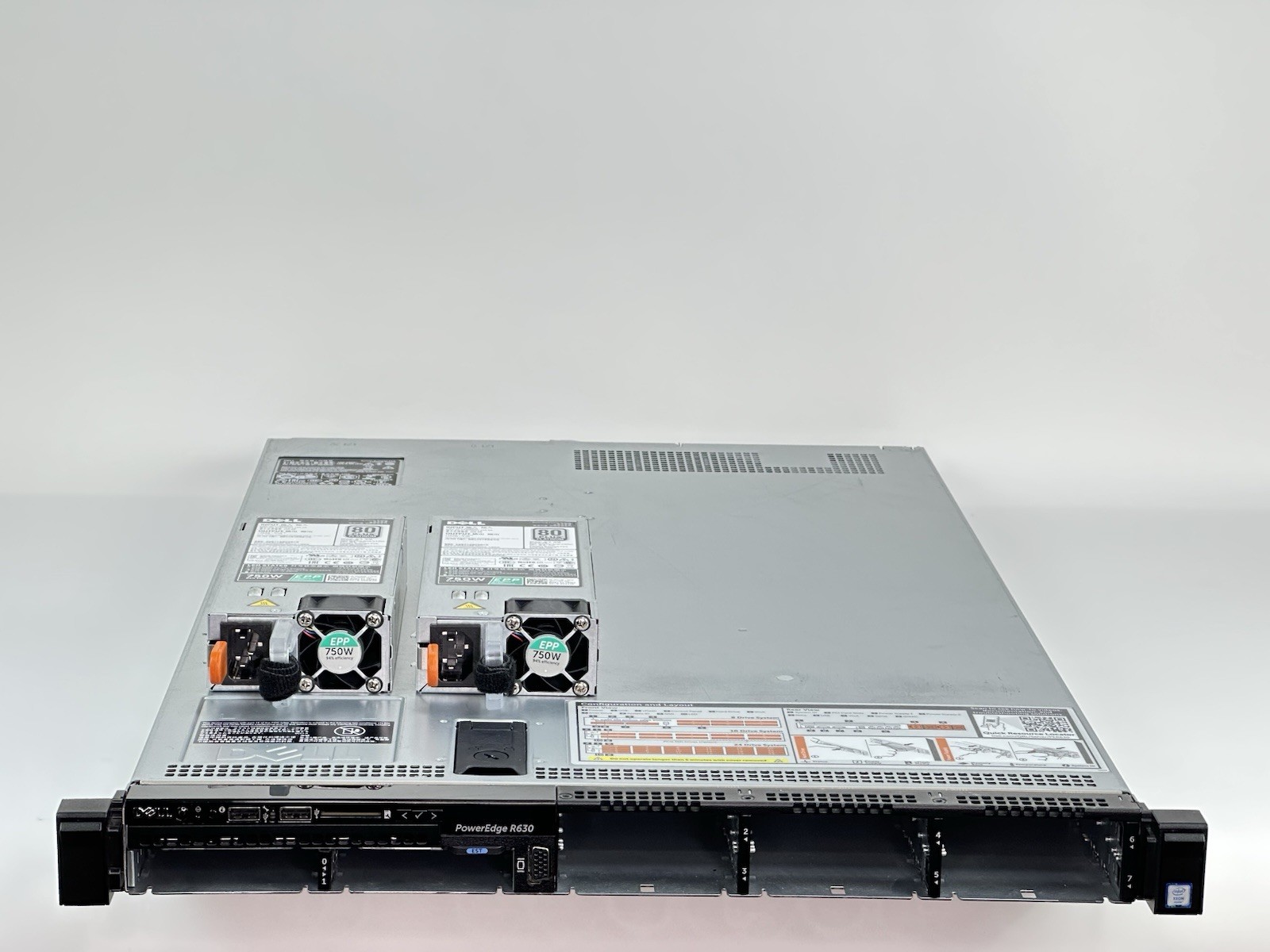 Dell R630 8x SFF 2x Xeon E5-2660 V4 64GB 2x 1100w PSU H730P 10GE SFP+ iD8 No HDD