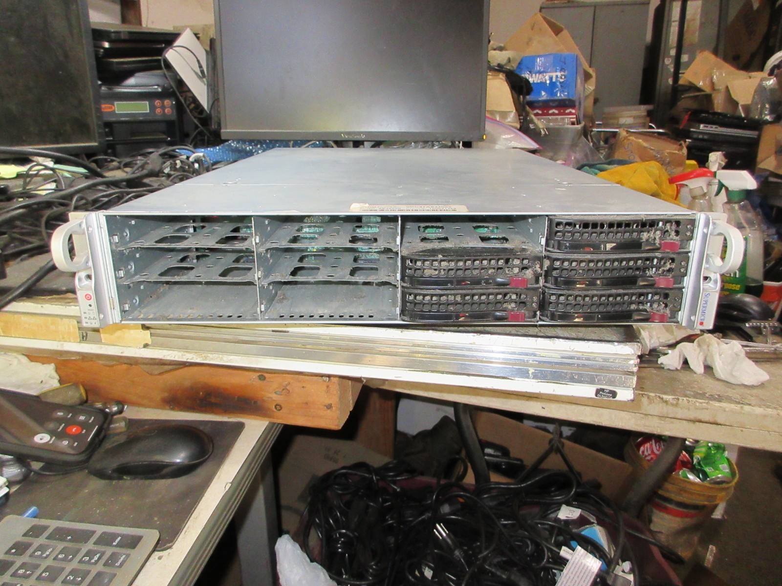Supermicro CSE-826 2U 14Bay Server 2X E5-2620,128GB, 2x 920W,X9DRD-7LN4F