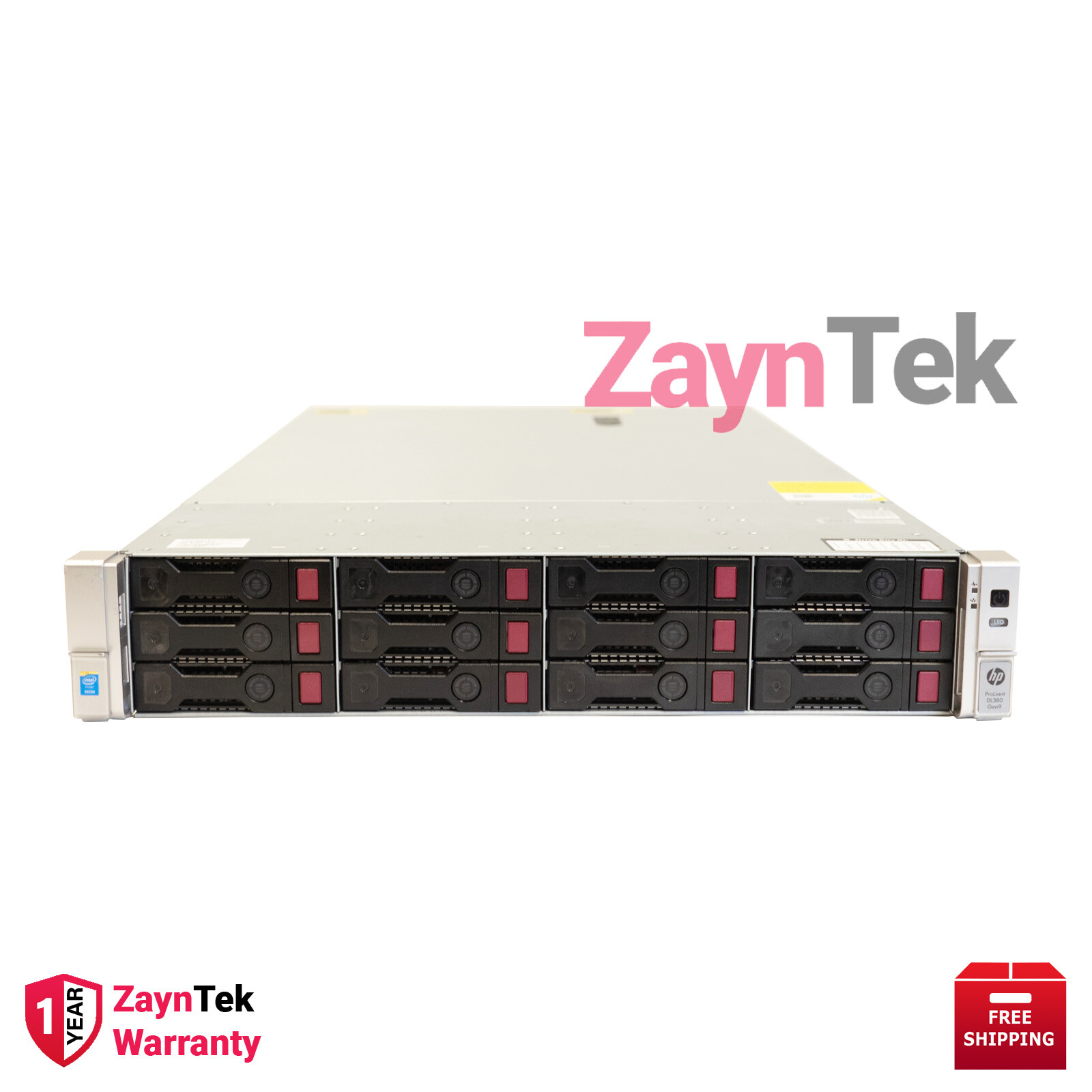 HPE PROLIANT DL380 GEN9 12LFF RACKSERVER 32GBDDR4 1xE52620v3 NEW HPE 36TB HDD