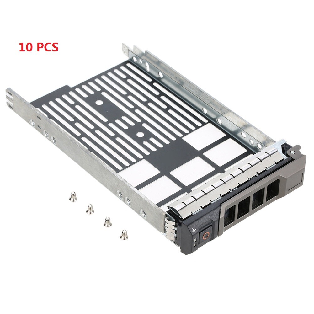 10X 3.5″ SAS SATA Hard Drive Caddy Tray For Dell PowerEdge T310 T410 T610 T710