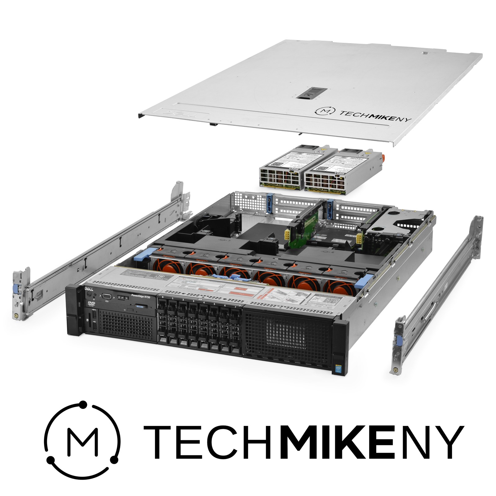 Dell PowerEdge R730 Server 2.20Ghz 10-Core 32GB RAM 900GB Storage Windows Server