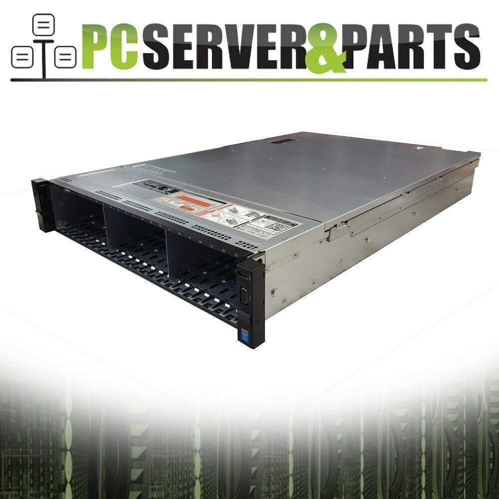 Dell PowerEdge R730XD 24B 2x Intel E5-2690 V3 24C 96GB H730p Raid 6x Tray FM487