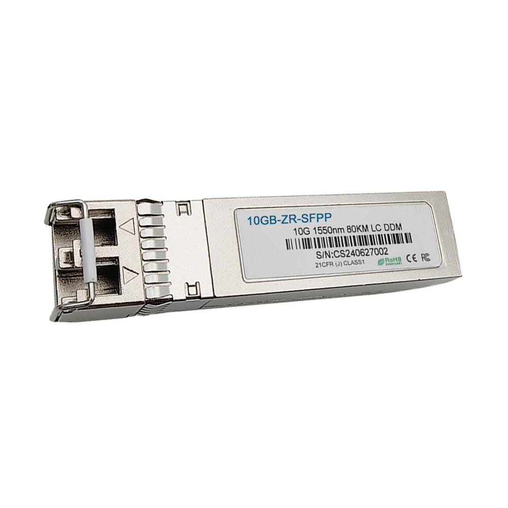 10GB-ZR100-SFPP Extreme Compatible 10G ZR SFP+ 1550nm 100km Optical Transceiver