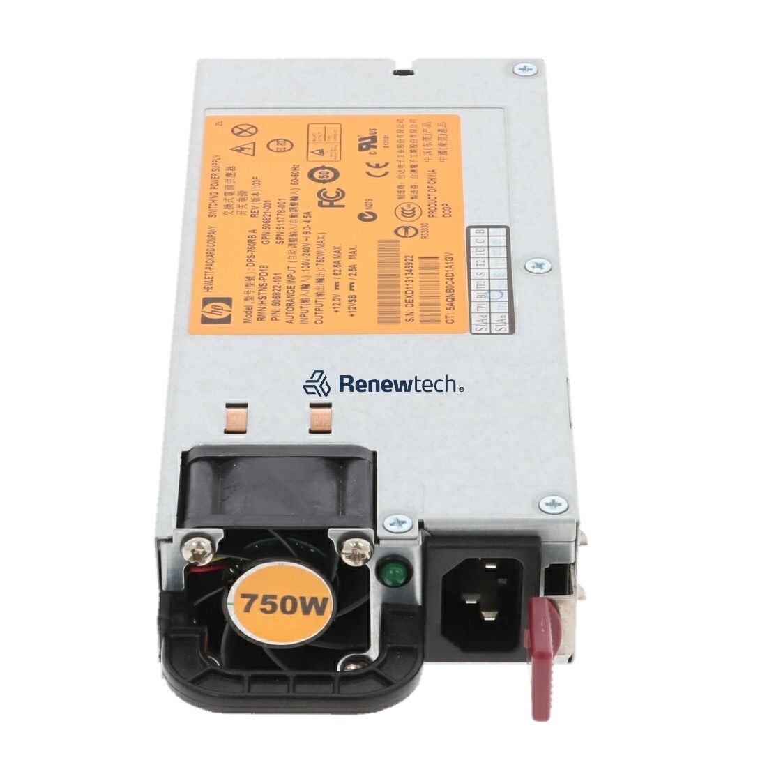 HP 750W Server Power Supply HSTNS-PL18 506821-001 506822-201 511778-001