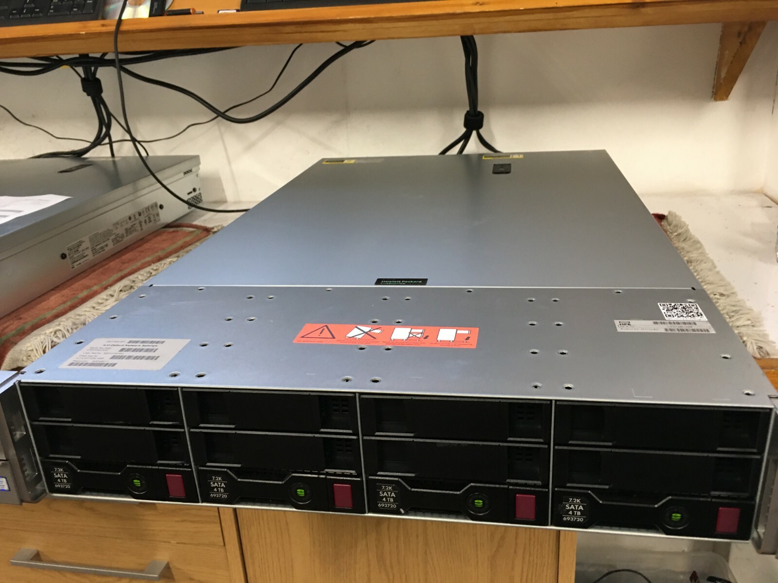 HP Proliant DL380 Gen9 Storage Server Dual 8-Core XEON E5-2630L V3 64GB **16 TB*