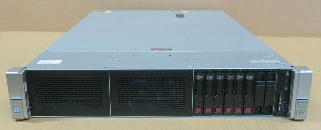 HP ProLiant DL380 Gen9 G9 2x 8C E5-2667v4 128GB Ram 5x 300GB + 146GB HDD Server