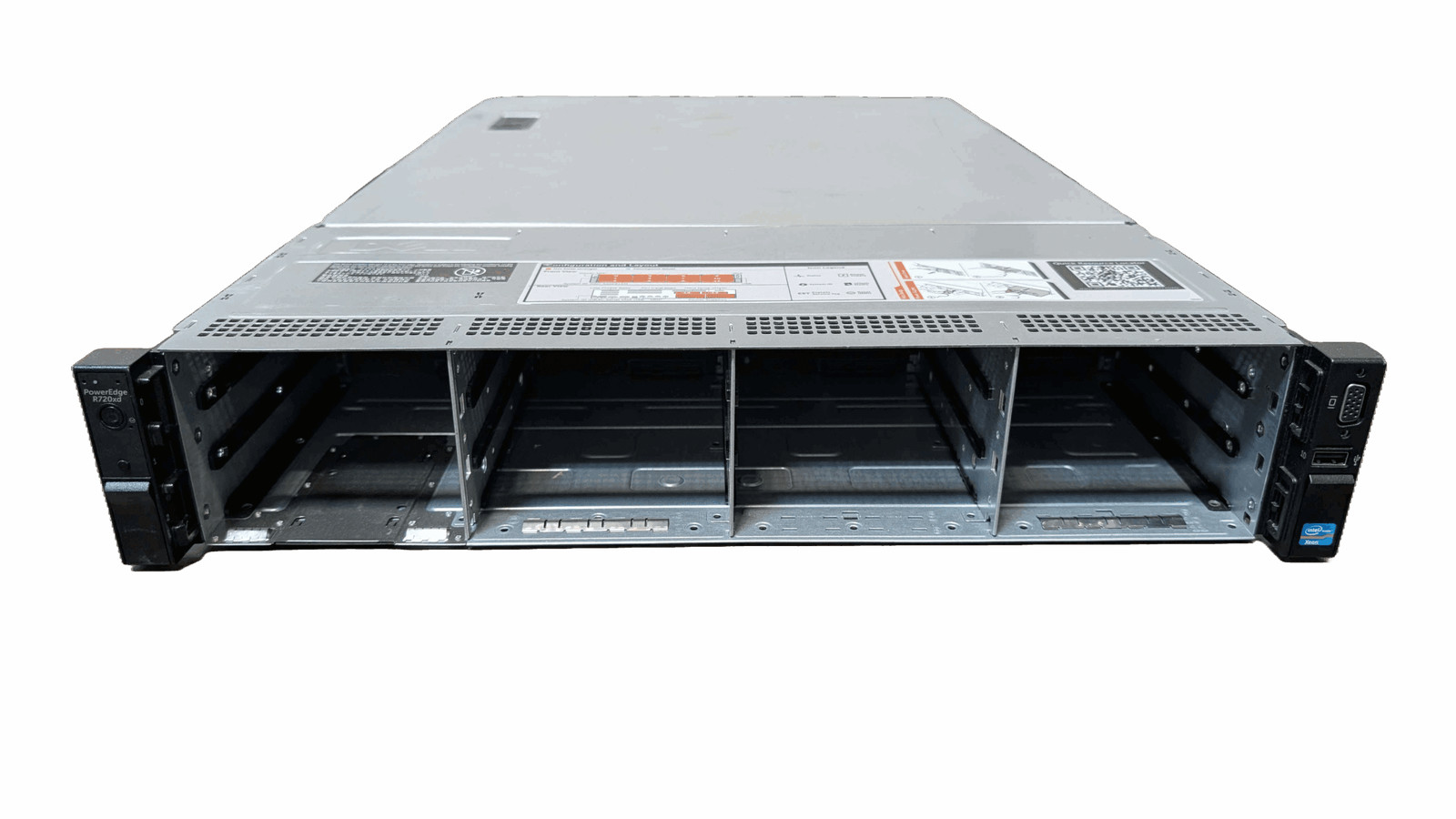 Dell Poweredge R720xd 12LFF 2x Xeon E5-2680 2.7GHz 16-Cores | 128gb | H710