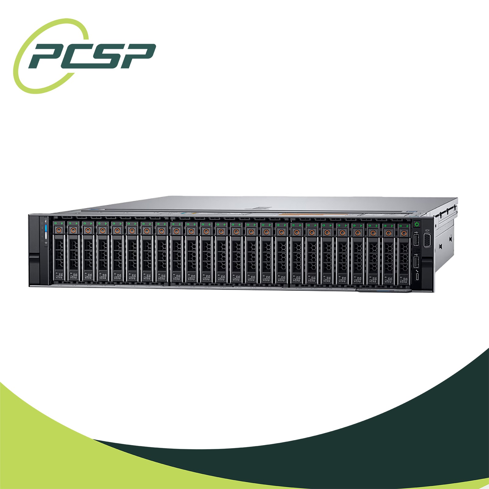 Dell PowerEdge R740XD 28 Bay Server 2x Gold 6234 16 Core 512GB RAM 24x 960GB SSD