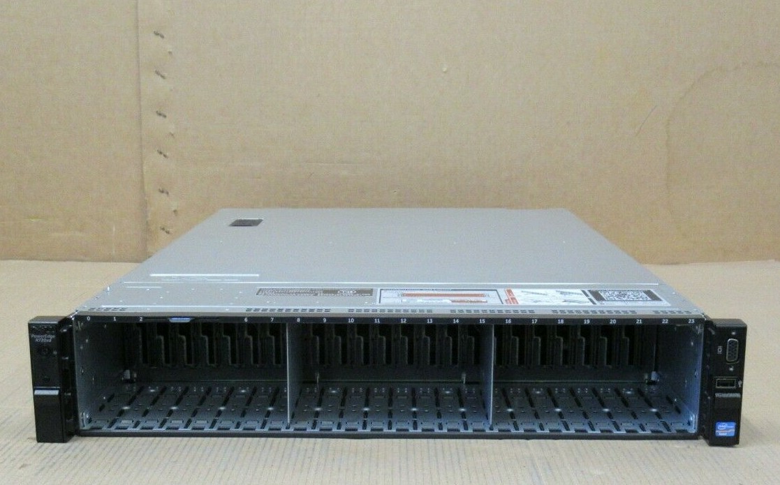 Dell PowerEdge R720xd 8-Core E5-2650v2 2.6GHz 192GB Ram 24 x Bays SAS 2U Server