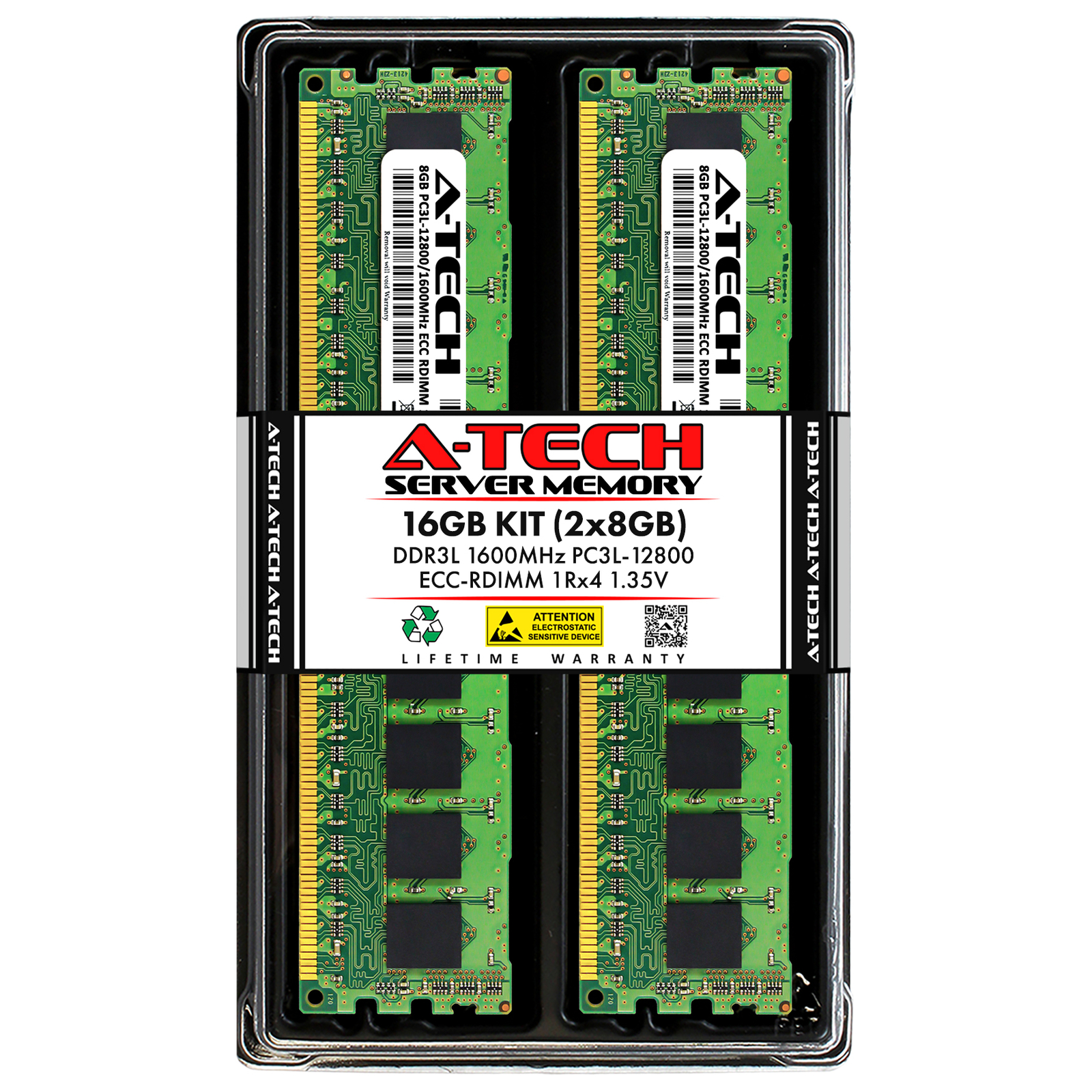 16GB 2x 8GB PC3L-12800R RDIMM Dell PowerEdge M520 R420 R715 R720 R815 Memory RAM