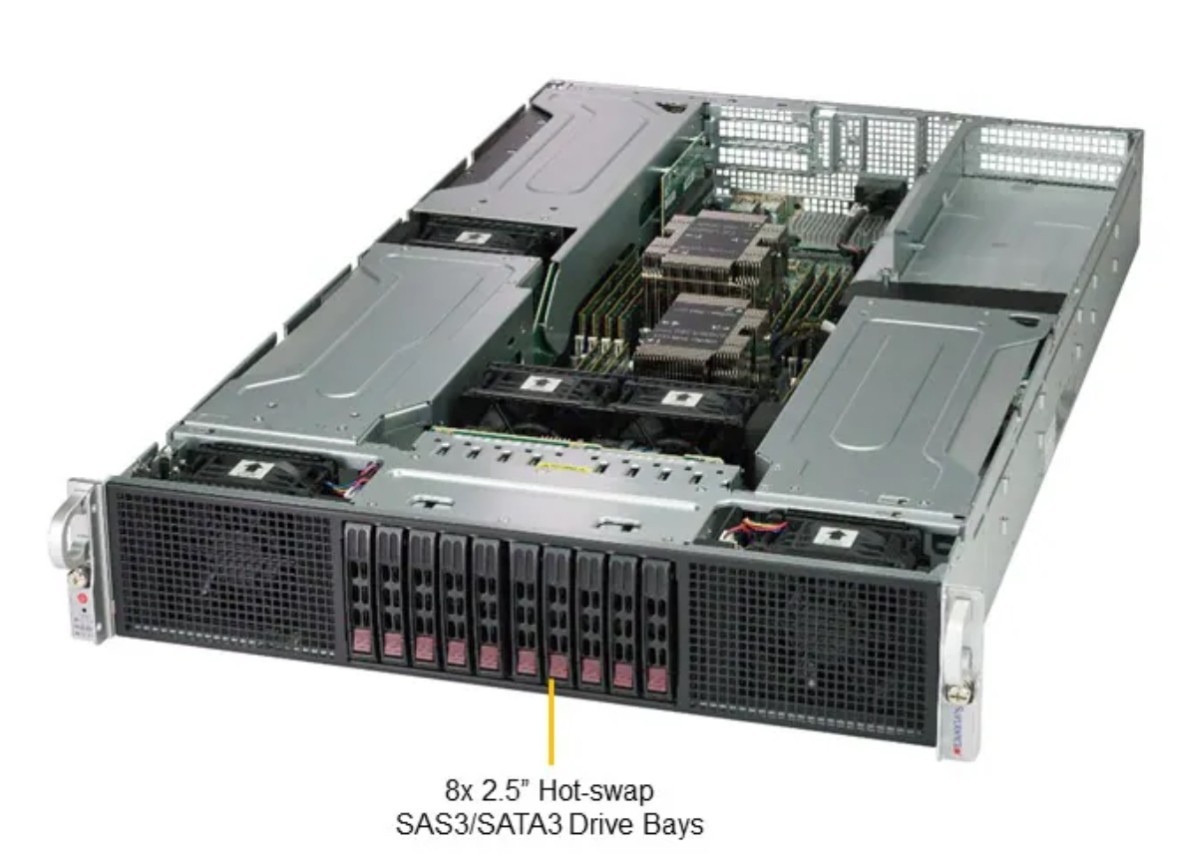 Supermicro SYS-2029GP-TR Server 2x Xeon Gold 6148 2.4Ghz 40 cores 256GB 6x GPUs
