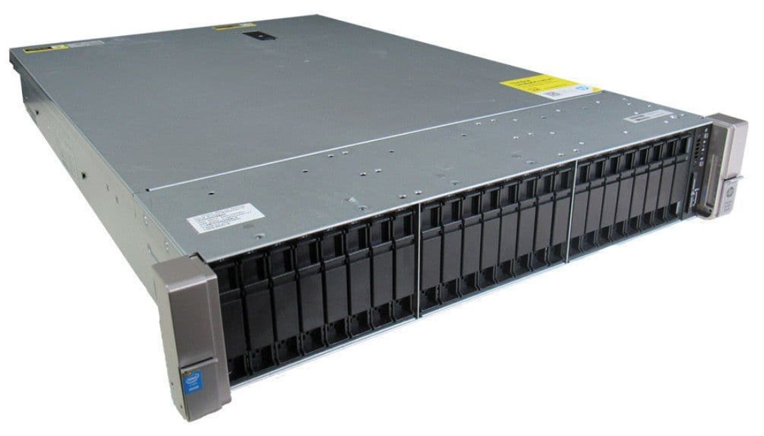 HP DL380 Gen9 G9 2x Intel XEON 10-core E5-2660v3 64GB ram 24 SFF Bays 2U Server