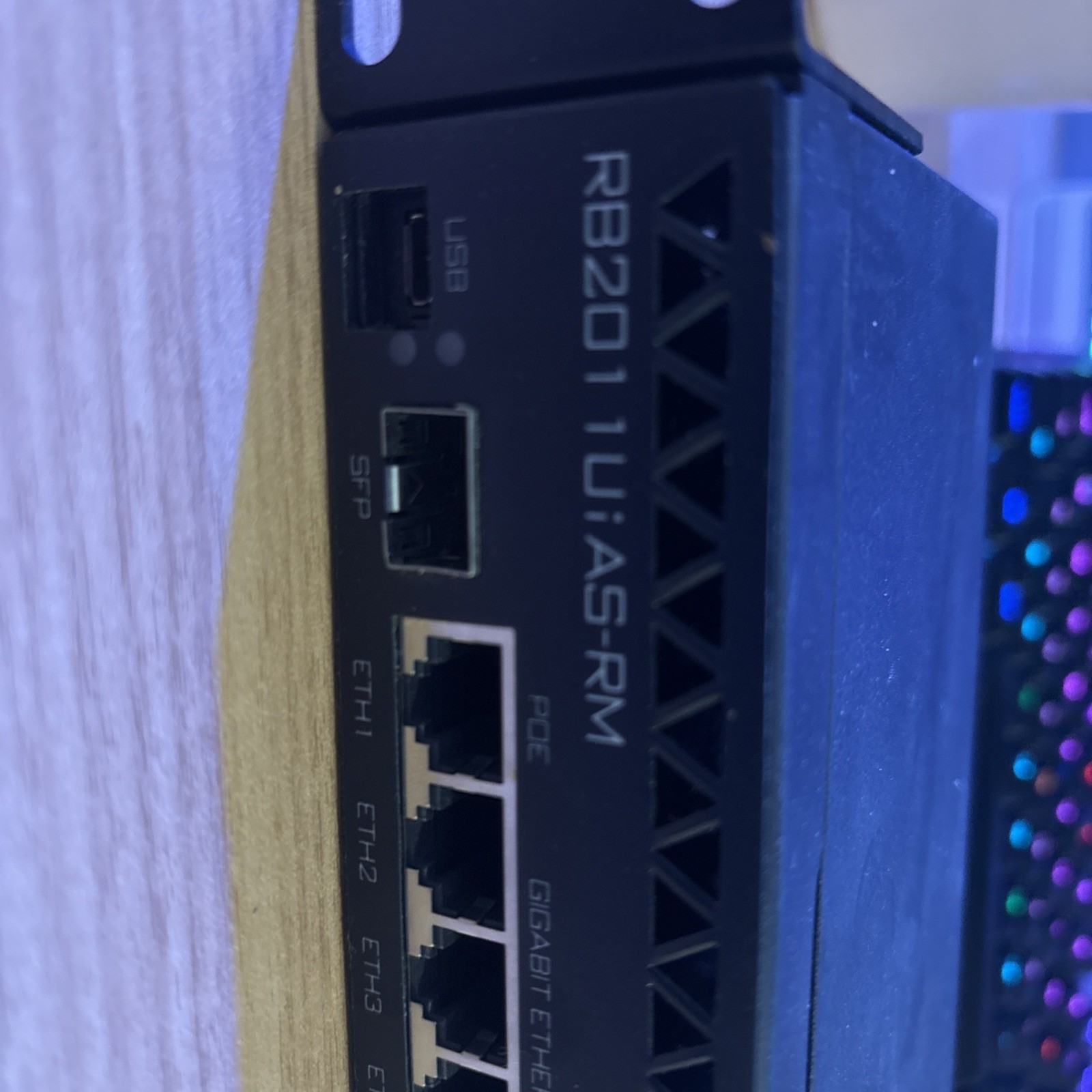 MikroTik RB2011UiAS-RM Rack Mountable Ethernet SFP Router