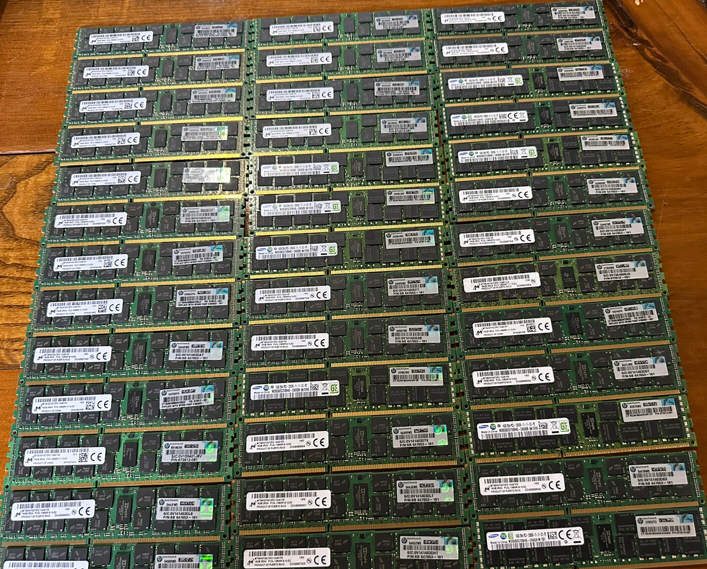 Hp Server Rams (39 – 16GB Sticks)
