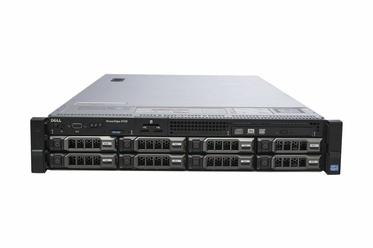 Dell PowerEdge R720 2x 8C E5-2690 2.90GHz 32GB Ram 8x 3TB 7.2K HDD 2U Server