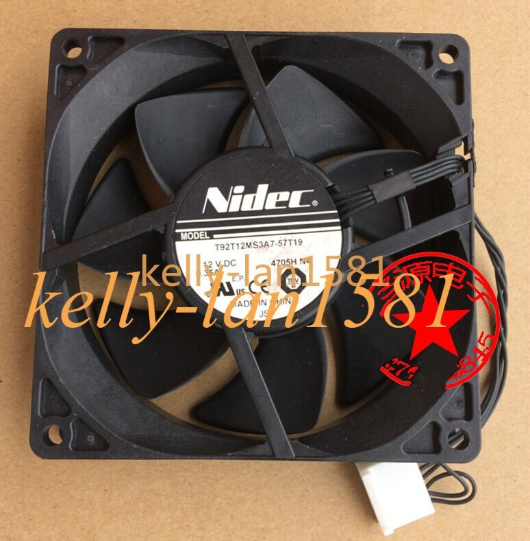 1pcs 9225 12V 0.35A T92T12MS3A7-57T19 HP Server Fan *hh