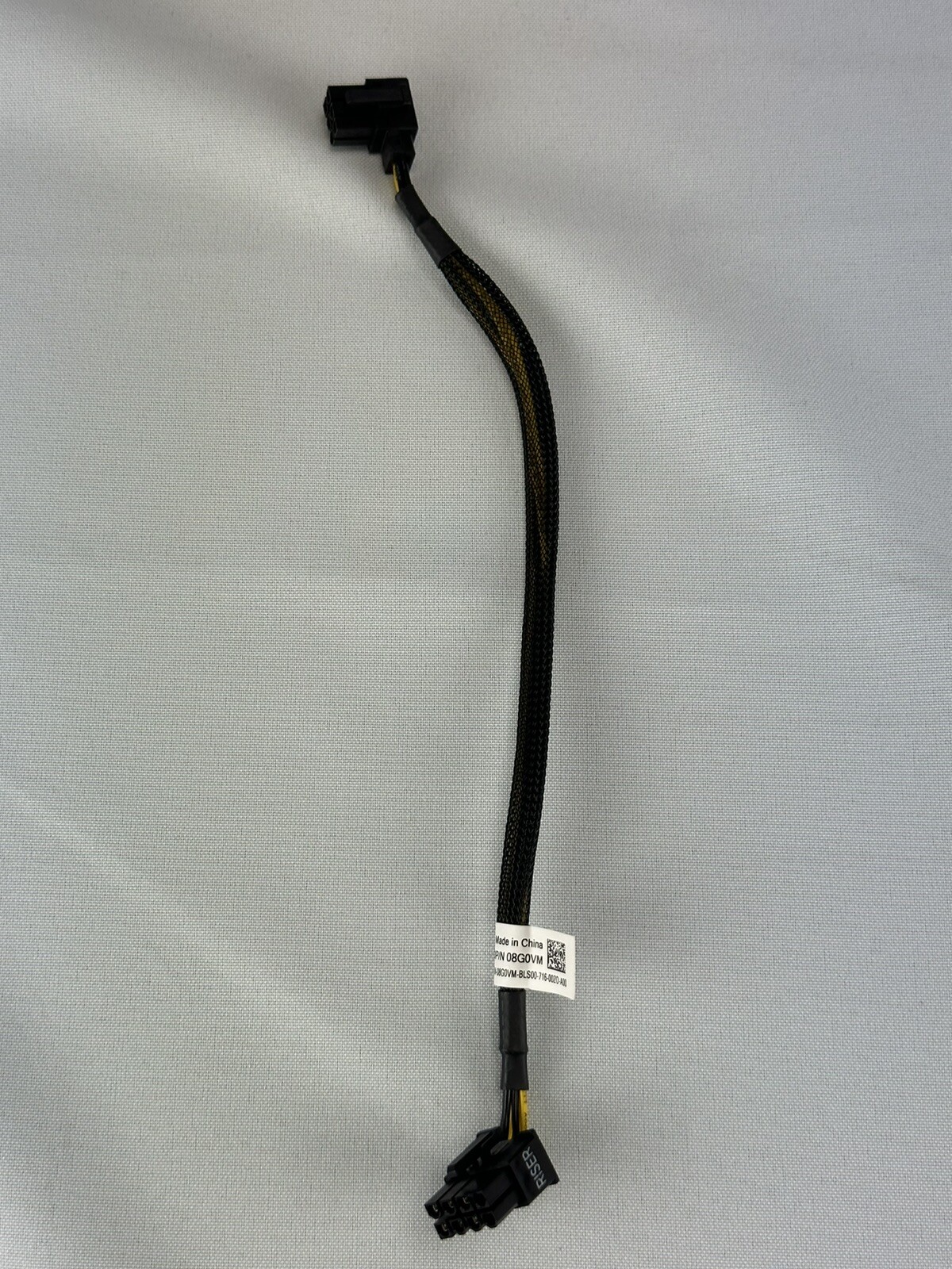 Dell Poweredge R630 8-Pin to 6-Pin GPU Power Cable 8G0VM