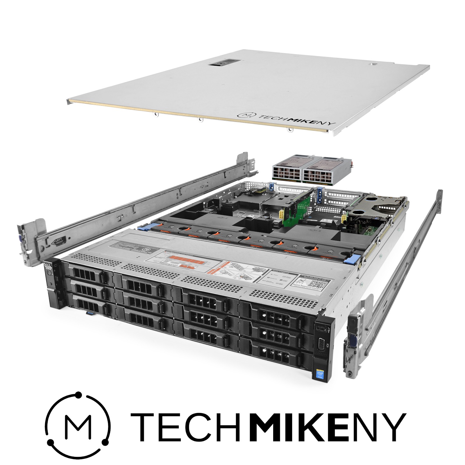 Dell PowerEdge R730xd Server 2x E5-2650v4 2.20Ghz 24-Core 64GB RAM 12x 10TB SAS