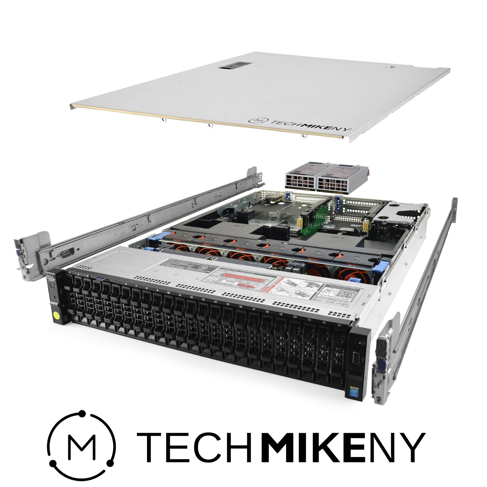 Dell PowerEdge R730xd Server 2x E5-2690v4 2.60Ghz 28-Core 64GB RAM 24x 1.2TB ML